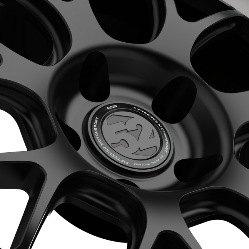 fifteen52 Apex RSR 18x9 5x100 42mm ET 73.1mm Center Bore Asphalt Black