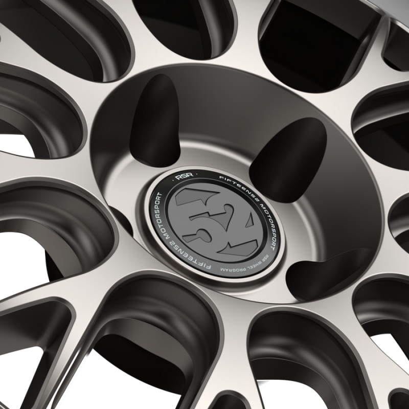 fifteen52 Holeshot RSR 20x9 5x114.3 35mm ET 73.1mm Center Bore Magnesium Grey w/ Gloss Lip