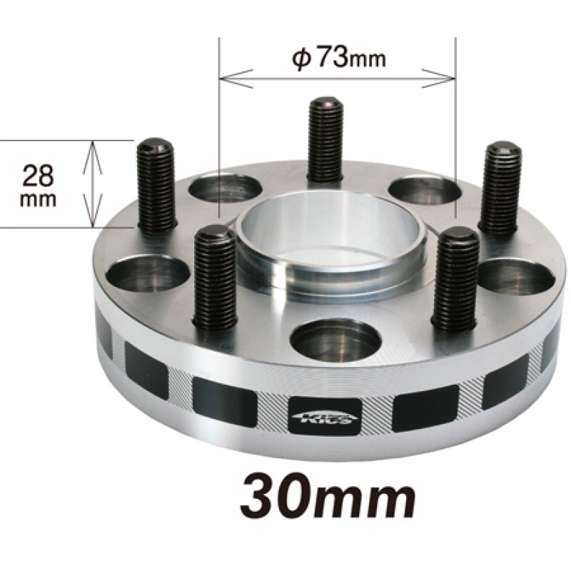 Project Kics 12x1.5 6x139.7 Wide Tread Spacers 4WD - 30mm