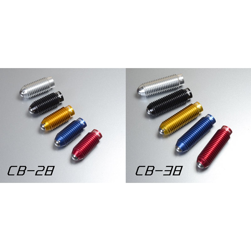 Project Kics 12x1.50 38mm Compression Bolt Set - Red (20 Pcs)