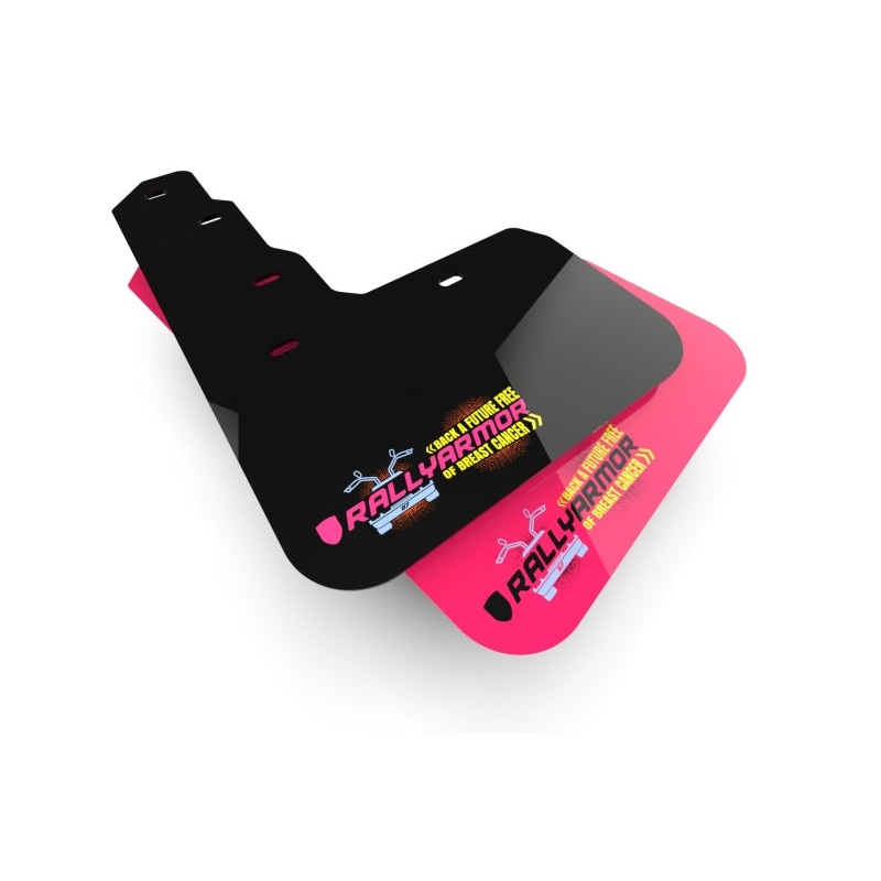 Rally Armor 04-09 Mazda3/Speed3 Pink Mud Flap BCE Logo