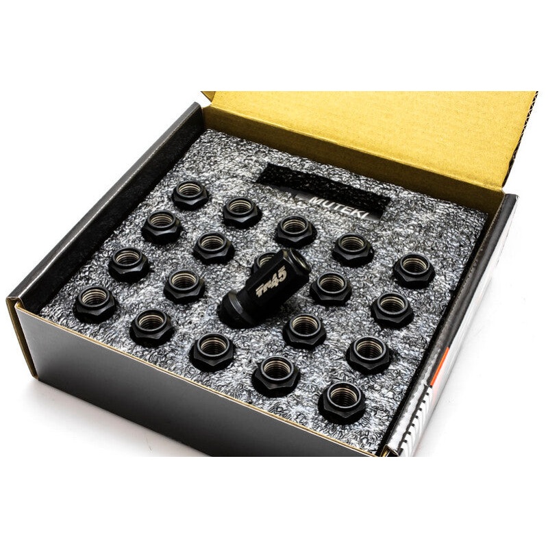 Wheel Mate Muteki TR45 Open End Lug Nuts - Gun Metal - 12x1.50 - 45mm