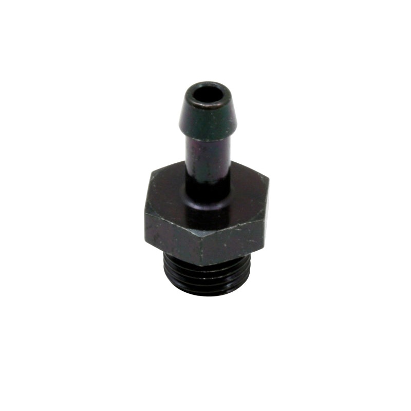 AEM Adjustable Fuel Pressure Regulator Barb Fitting -6 (9/16in-18) to 7mm (Replacement Part)