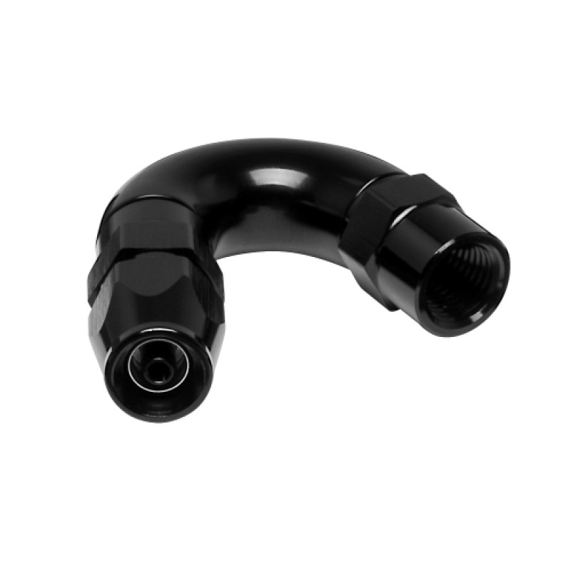Vibrant -3AN 150 Degree High Flow Hose End Fitting for PTFE Lined Hose