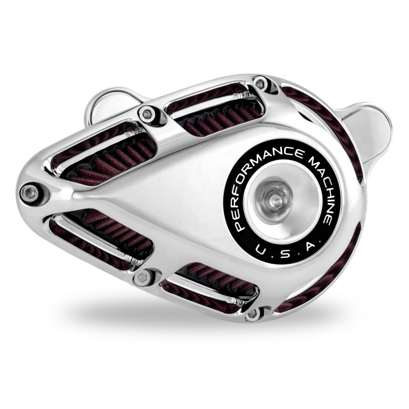 Performance Machine 23-Up CVO, 2024 Touring Jet Air Cleaner - Chrome