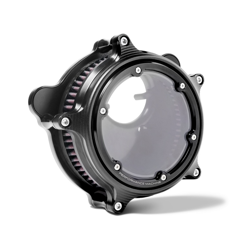 Performance Machine 23-Up CVO, 2024 Touring Vision Series Air Cleaner - Black Ops