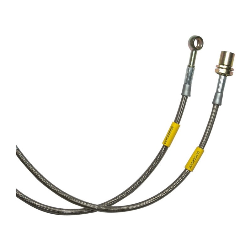 Goodridge 84-91 BMW 3 Series E30 (Inc. 316ii/325i/Z3) 6 Line Braided SS Brake Line Kit