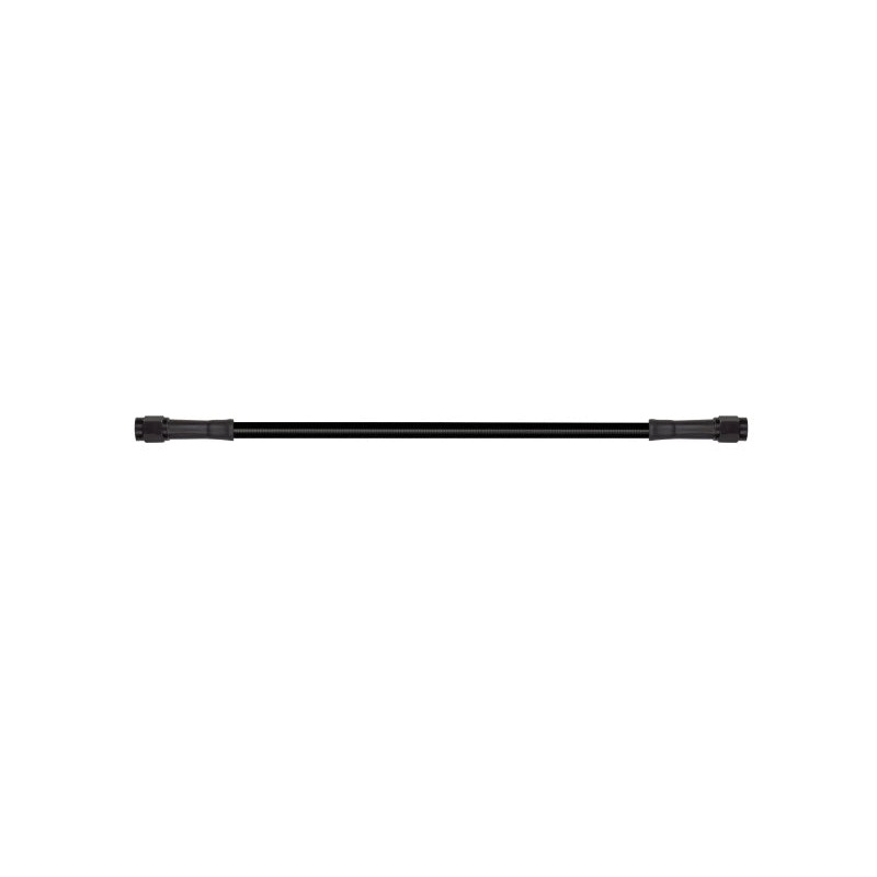 Goodridge 71in Universal Brake Line Assembly Black Hose w/Black Zinc Fittings