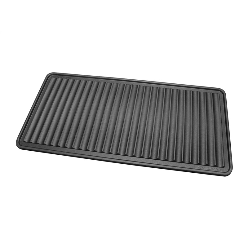WeatherTech Boot Tray; 16 in. x 36 in.; Black; Pre-Boxed; - CFRI736087302