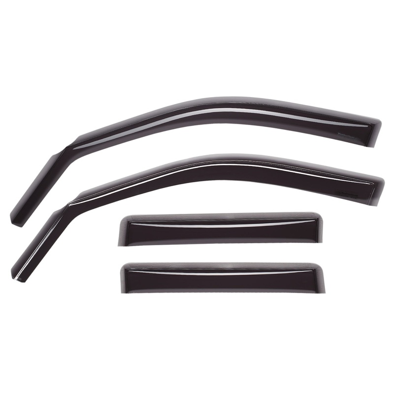 Side Window Deflector; Front And Rear; Dark Tint; - CFRI736087969