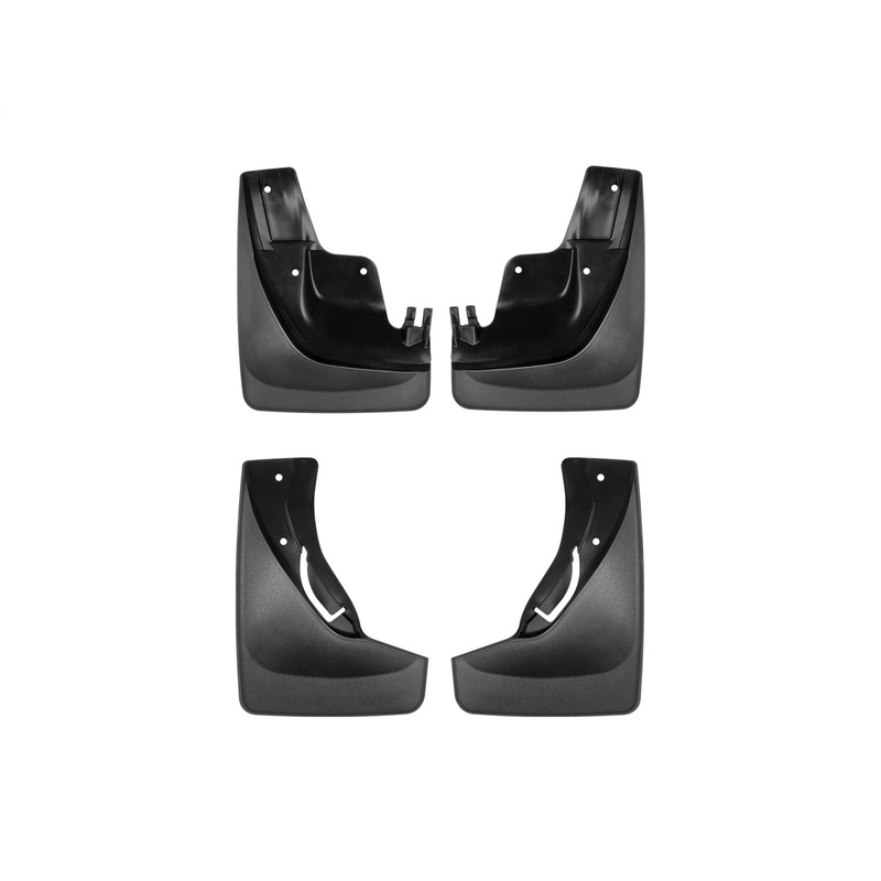 MudFlap No-Drill DigitalFit MudFlap Kit; Black; - CFRI736088666