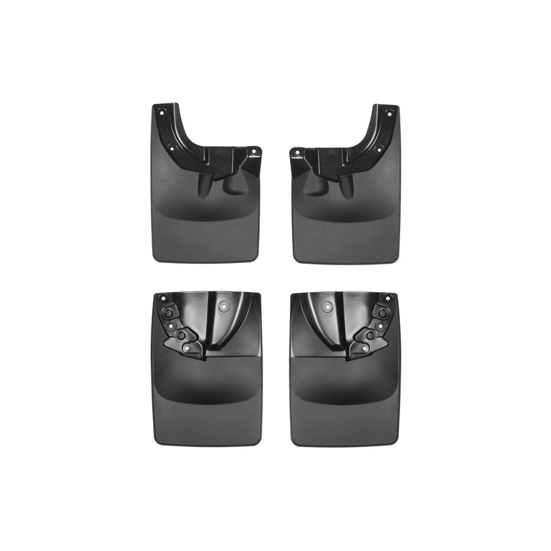 MudFlap No-Drill DigitalFit MudFlap Kit; Black; - CFRI736088667