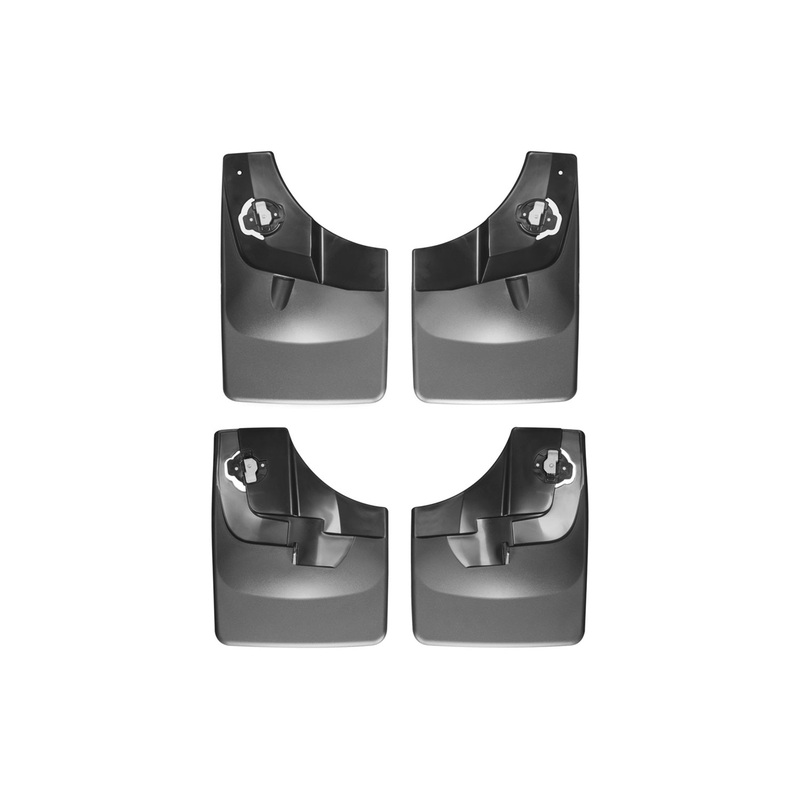 MudFlap No-Drill DigitalFit MudFlap Kit; Black; - CFRI736088674