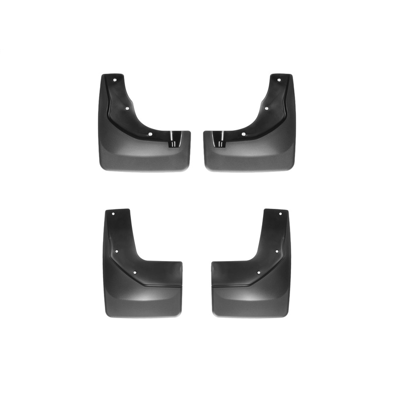 MudFlap No-Drill DigitalFit MudFlap Kit; Black; - CFRI736088676