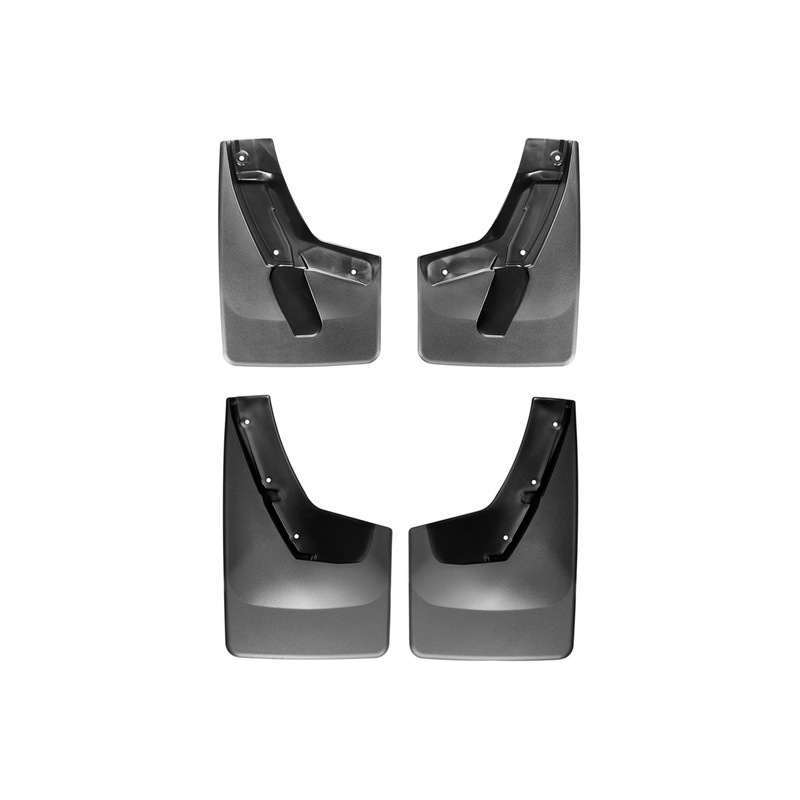 MudFlap No-Drill DigitalFit MudFlap Kit; Black; - CFRI736088680
