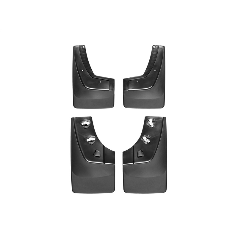 MudFlap No-Drill DigitalFit MudFlap Kit; Black; - CFRI736088683