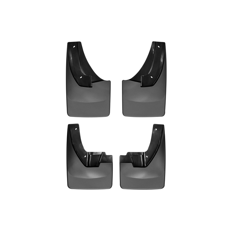 MudFlap No-Drill DigitalFit MudFlap Kit; Black; - CFRI736088691