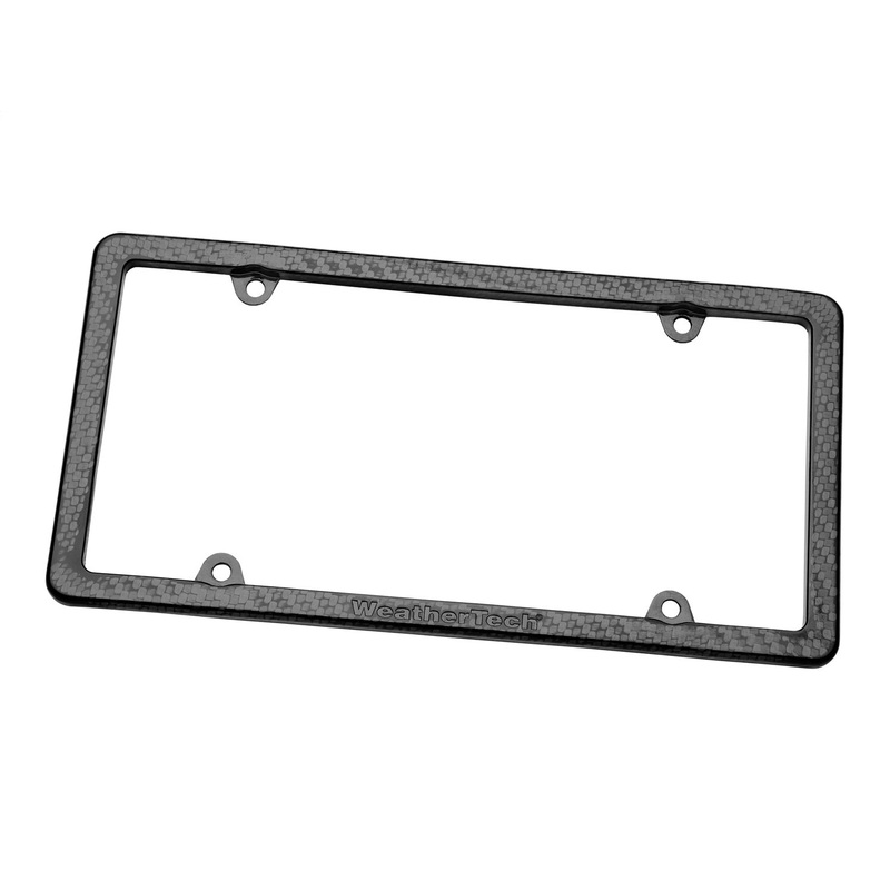 Carbon Fiber License Plate Frame; - CFRI736087511