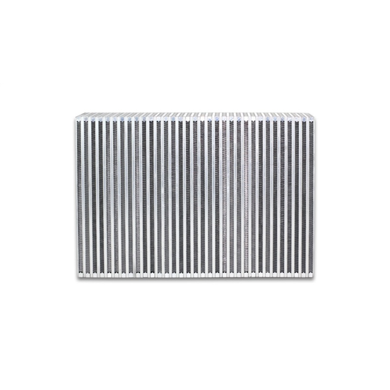 Vertical Flow Intercooler; 12in.W x 8in.H x 3.5in. Thick; Aluminum; - CFRI736073228