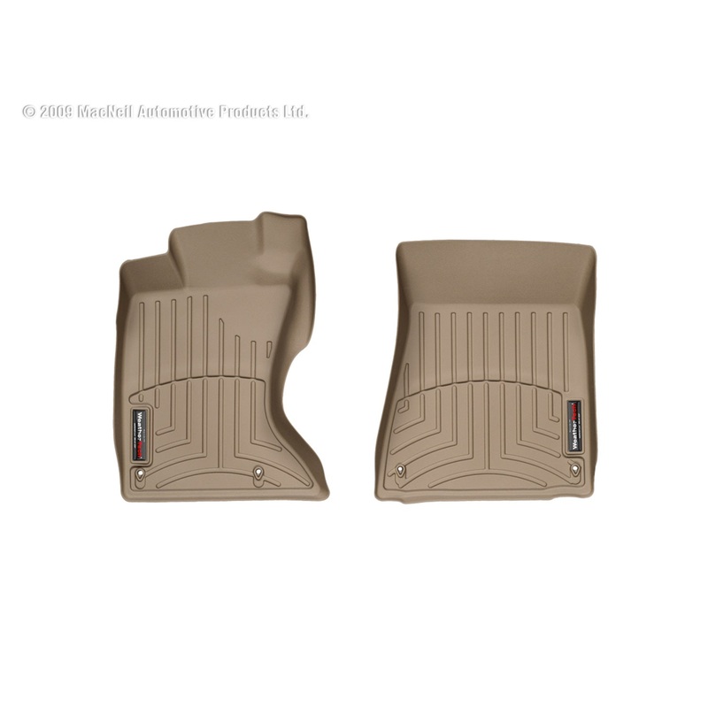 FloorLiner DigitalFit; Tan; Front; - CFRI736080613