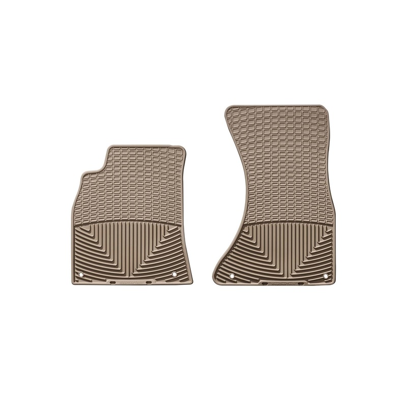All Weather Floor Mats; Tan; Front; - CFRI736079900