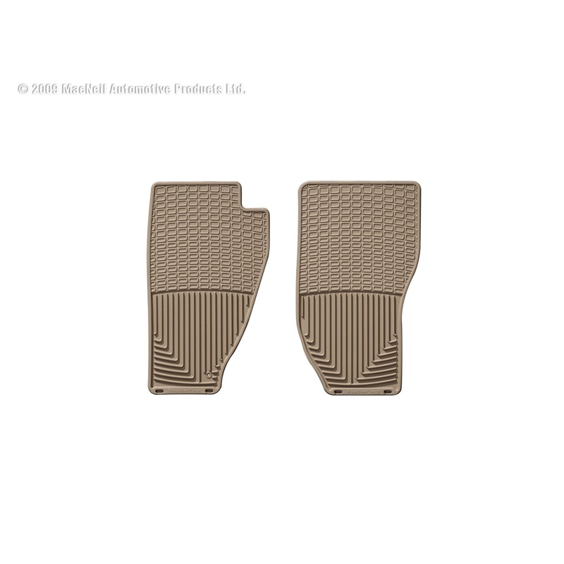 All Weather Floor Mats; Tan; Front; - CFRI736079918