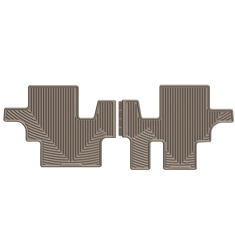 All Weather Floor Mats; Tan; Rear; - CFRI736079908