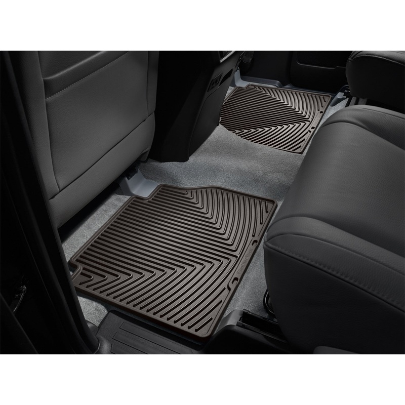 All Weather Floor Mats; Cocoa; Rear; - CFRI736079736