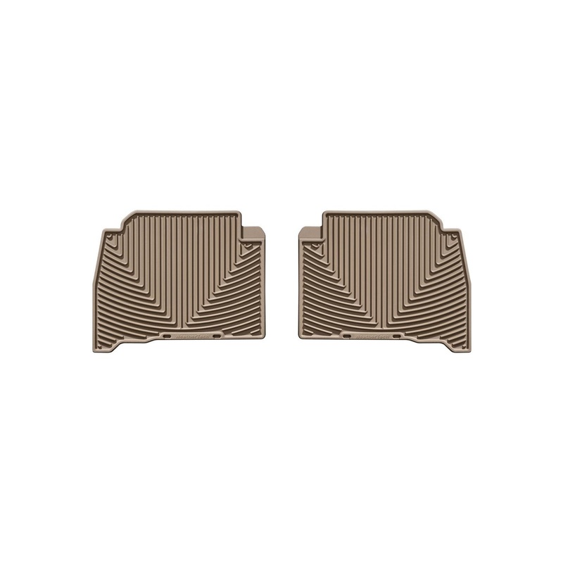 All Weather Floor Mats; Tan; Rear; - CFRI736079806