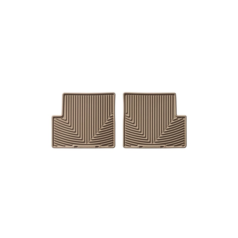 All Weather Floor Mats; Tan; Rear; - CFRI736079819