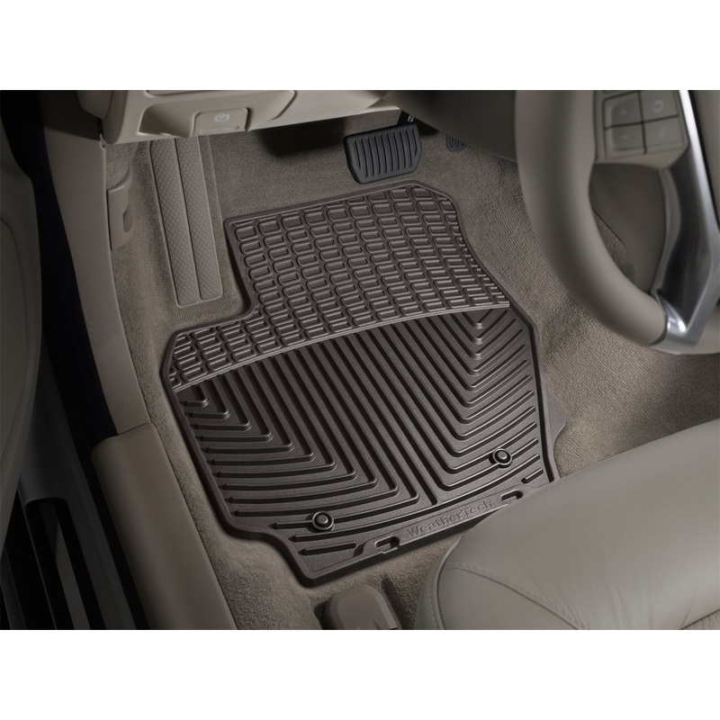 All Weather Floor Mats; Cocoa; Front; - CFRI736079552