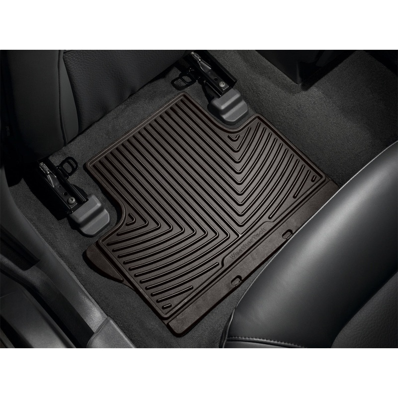 All Weather Floor Mats; Cocoa; Rear; - CFRI736079536