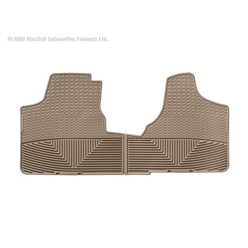 All Weather Floor Mats; Tan; Front; - CFRI736079542