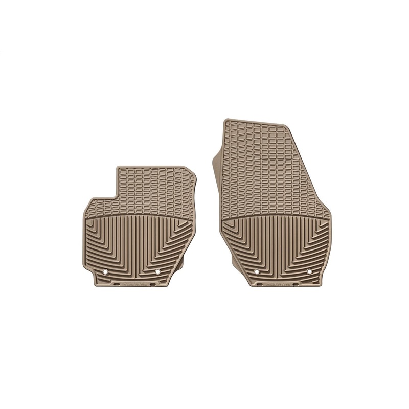 All Weather Floor Mats; Tan; Front; - CFRI736079548