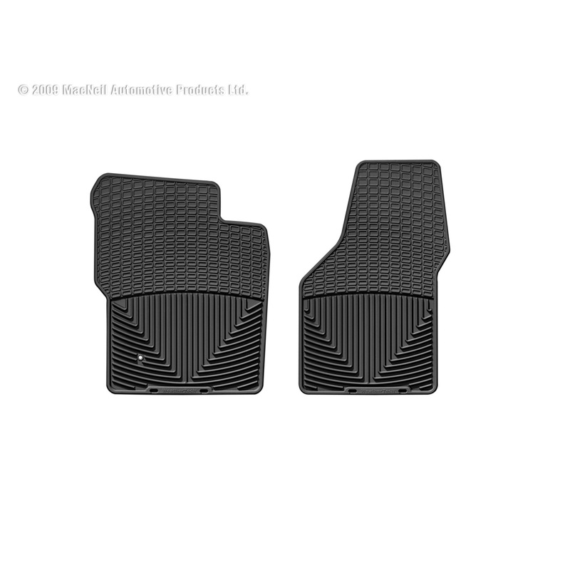 All Weather Floor Mats; Black; Front; - CFRI736079430