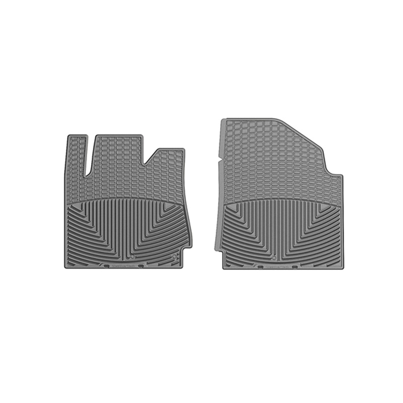 All Weather Floor Mats; Gray; Front; - CFRI736079420