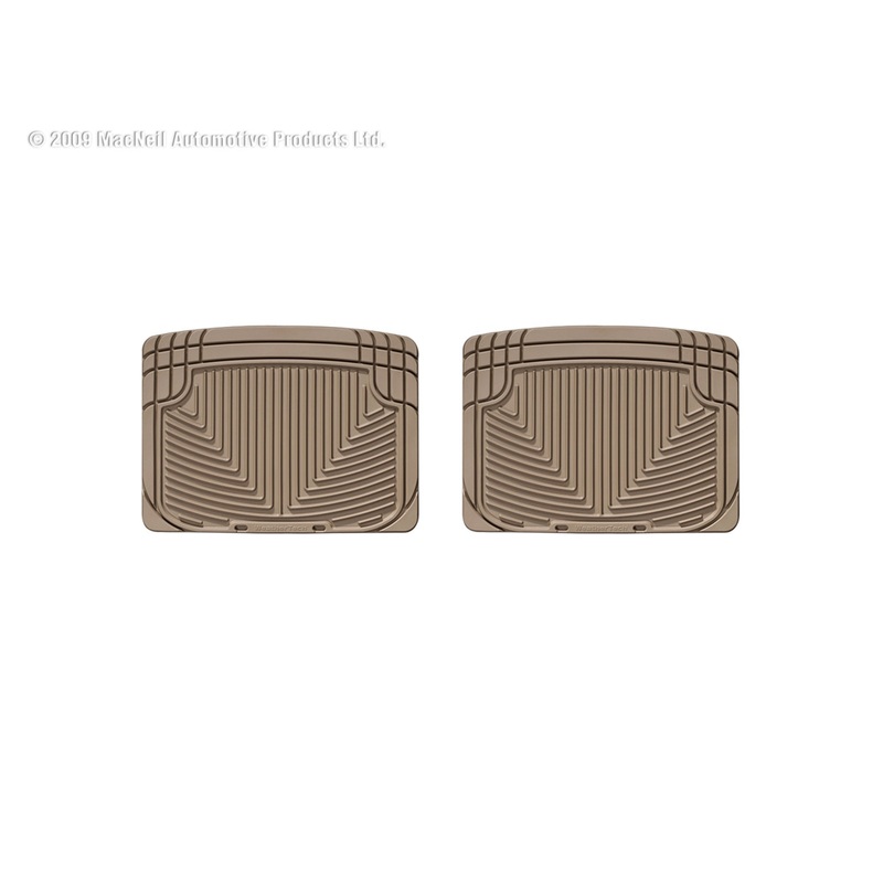All Weather Floor Mats; Tan; Rear; - CFRI736079293