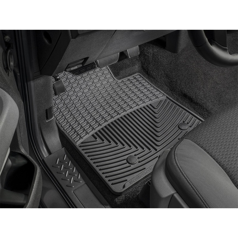 All Weather Floor Mats; Black; Front; - CFRI736079080