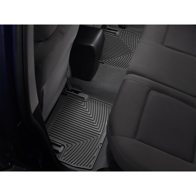 All Weather Floor Mats; Black; Rear; - CFRI736079237