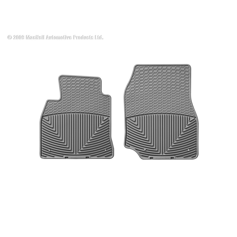 All Weather Floor Mats; Gray; Front; - CFRI736079069