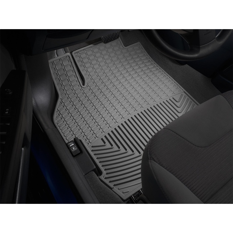 All Weather Floor Mats; Gray; Front; - CFRI736079085