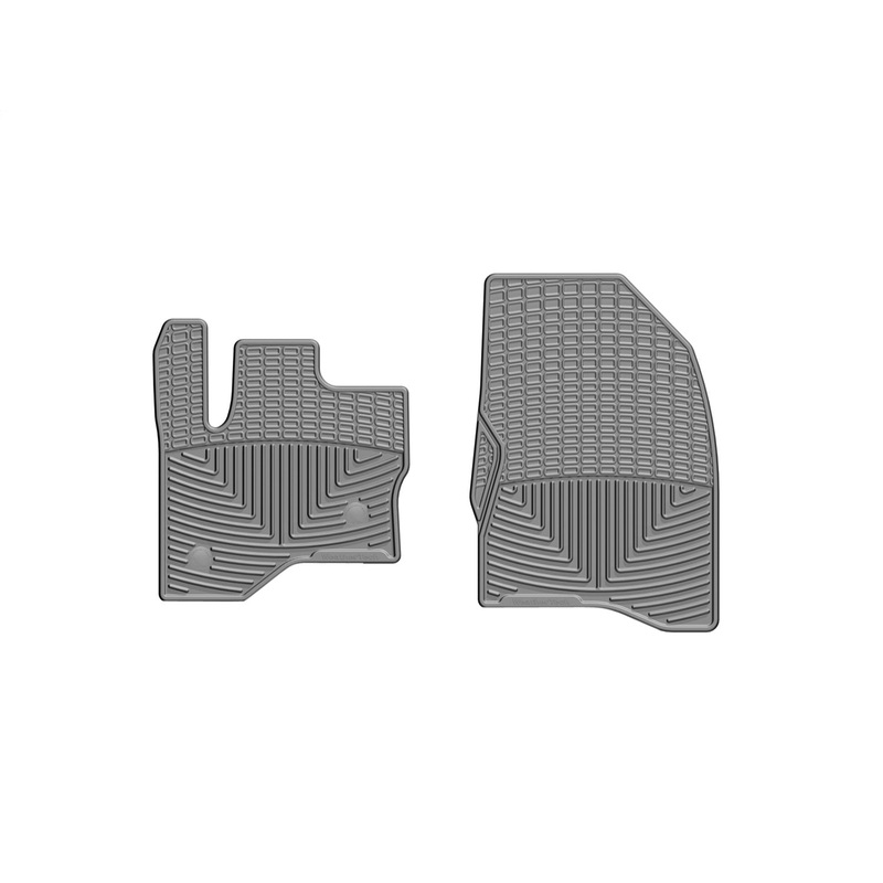 All Weather Floor Mats; Gray; Front; - CFRI736079095