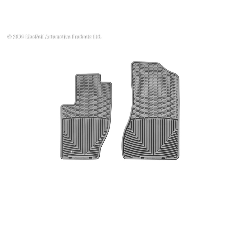 All Weather Floor Mats; Gray; Front; - CFRI736079156