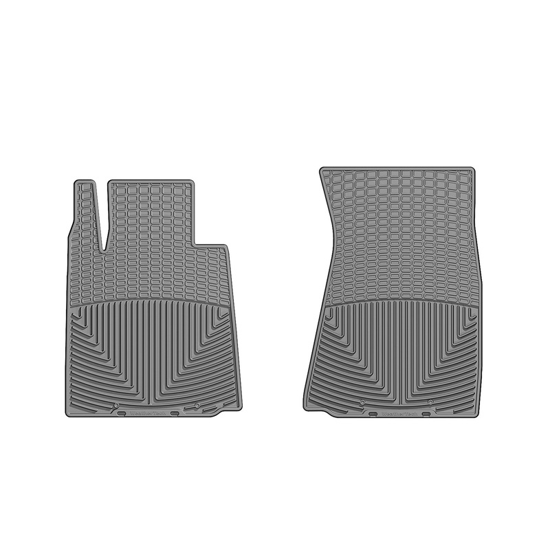 All Weather Floor Mats; Gray; Front; - CFRI736079165