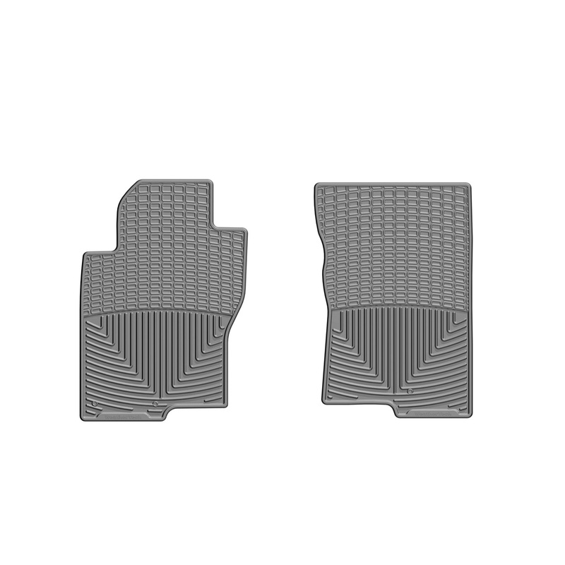 All Weather Floor Mats; Gray; Front; - CFRI736079204