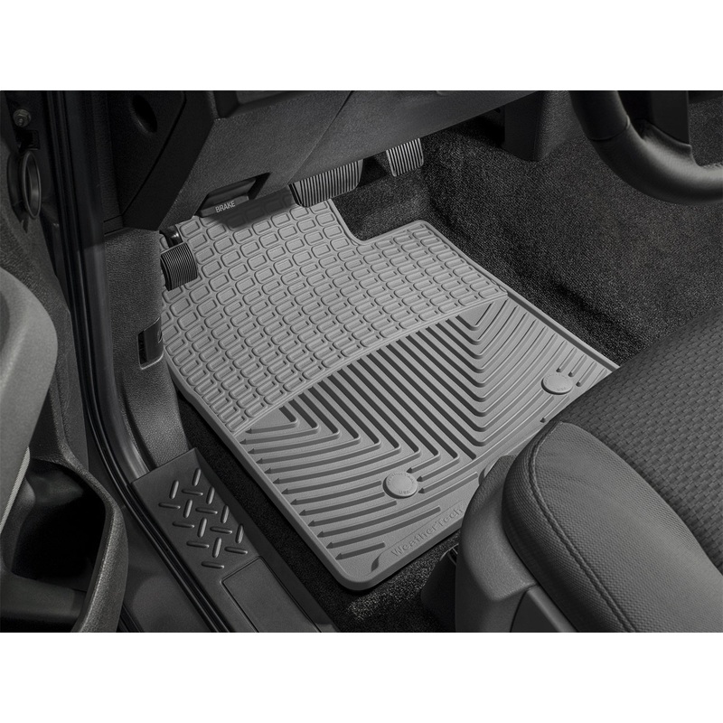 All Weather Floor Mats; Gray; Front Rear and Third Row; - CFRI736079067