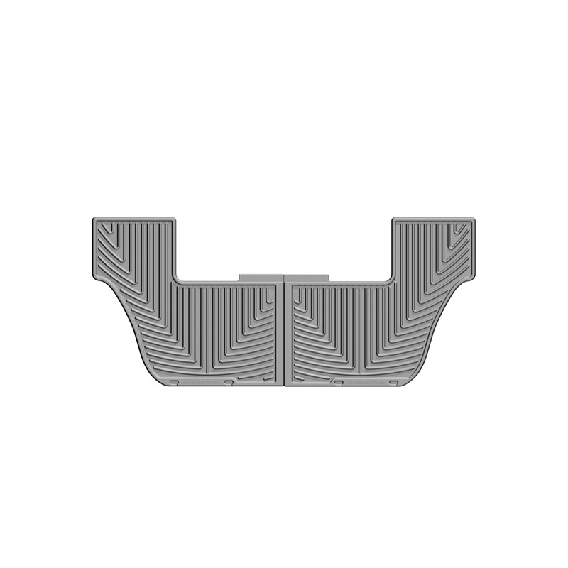 All Weather Floor Mats; Gray; Third Row; - CFRI736079133