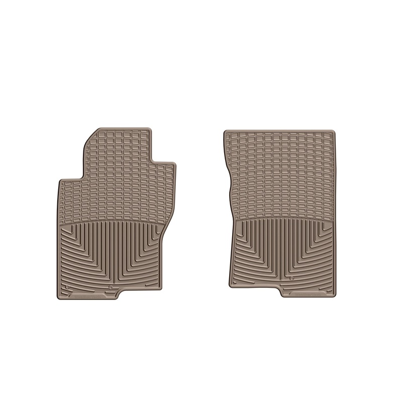 All Weather Floor Mats; Tan; Front; - CFRI736079200