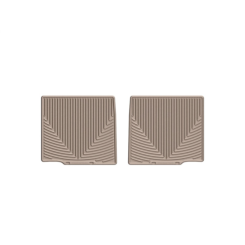 All Weather Floor Mats; Tan; Rear; - CFRI736079138