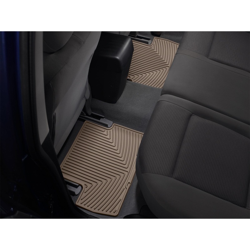 All Weather Floor Mats; Tan; Rear; - CFRI736079232